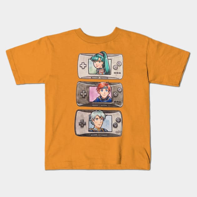 Fire Emblem Advance Kids T-Shirt by TaylorKnetter